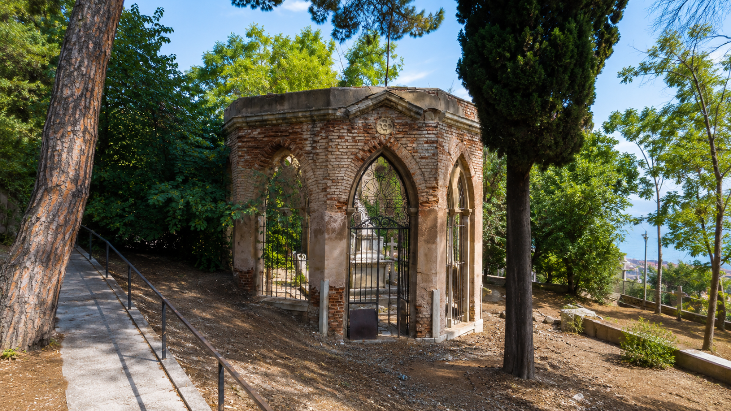 Kangelaris Family Mausoleum - Ornate Tomb